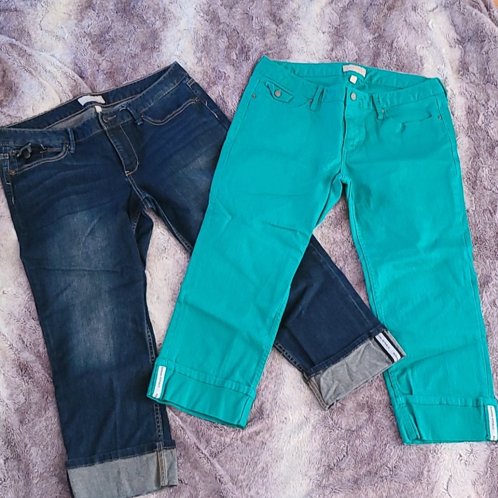 Bundle- Banana Republic cropped jeans